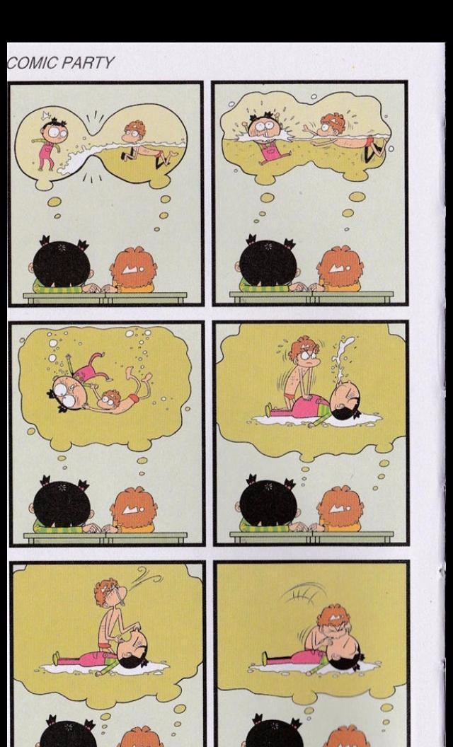 阿衰漫画系列小衰在梦里给大脸妹做人工呼吸