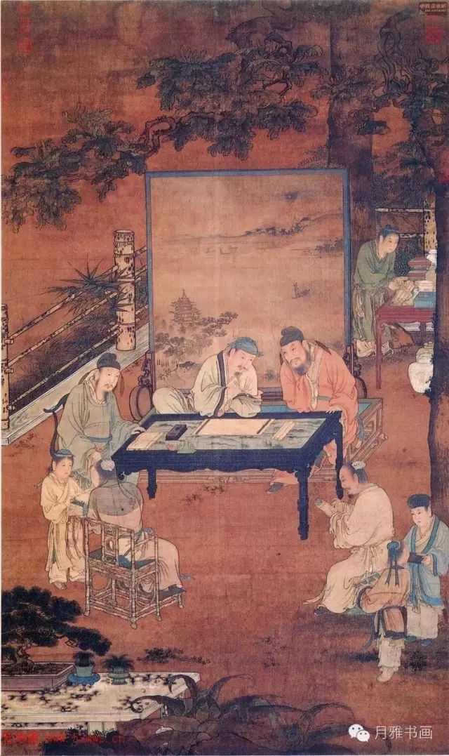 开禧三年(1207)作《罗汉图》轴和嘉定三年(1210)作《醉僧图》轴,现藏