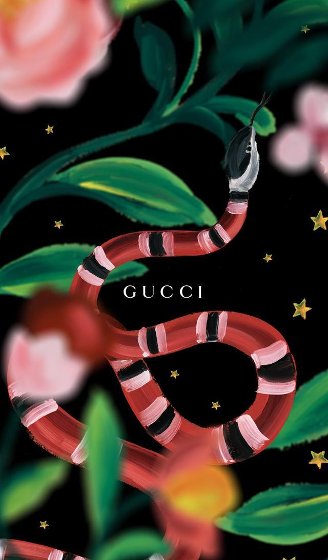买不起gucci,但我们用的起!古驰官方时尚手机壁纸上线!
