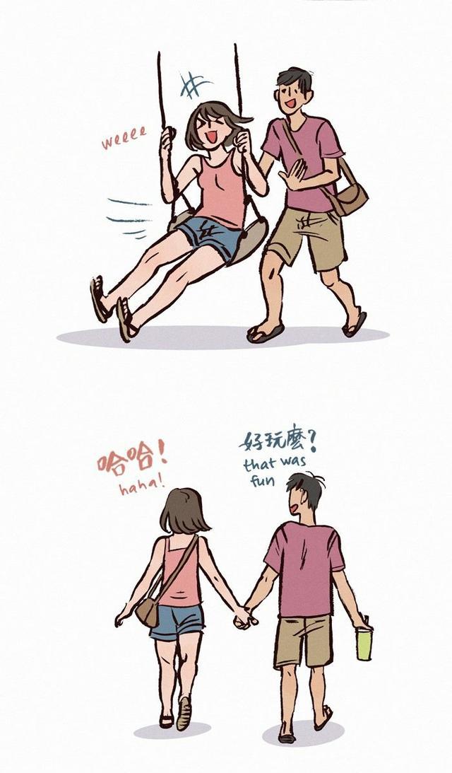 情侣相处时最搞笑的瞬间看得我笑出腹肌