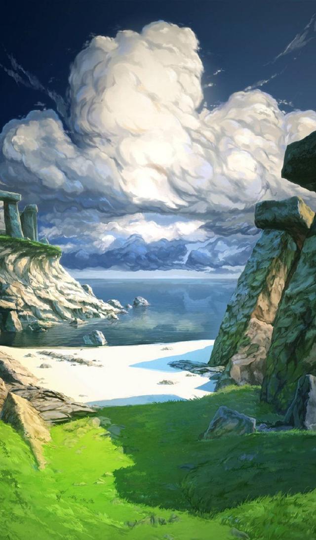 二次元里的美景