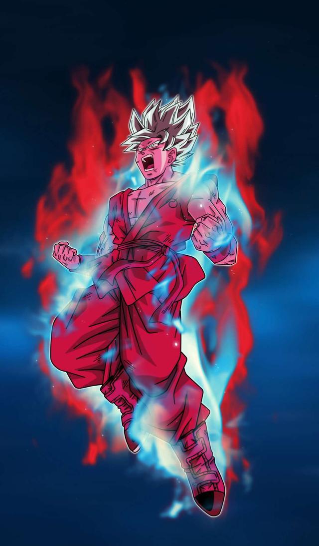 超级赛亚人变身壁纸太帅气了