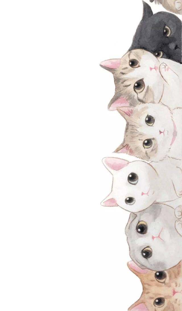 美图壁纸你要的卡通猫咪壁纸
