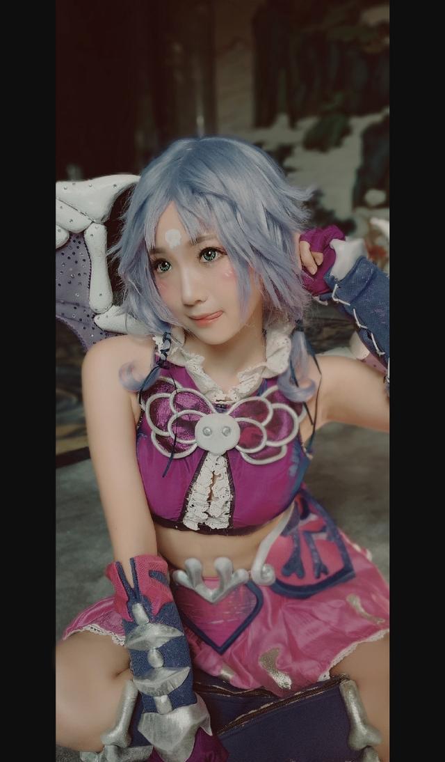 可爱小仙女梦幻西游骨精灵cos来自被流火乘风曲洗脑的骨精灵