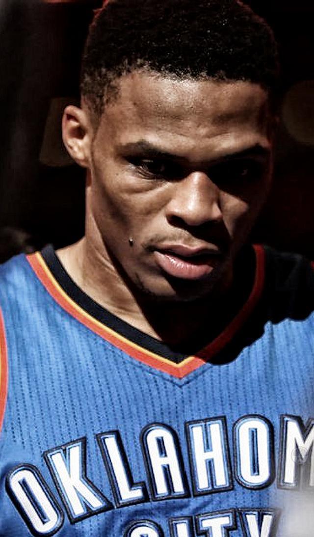 季后赛首轮球星壁纸——威少