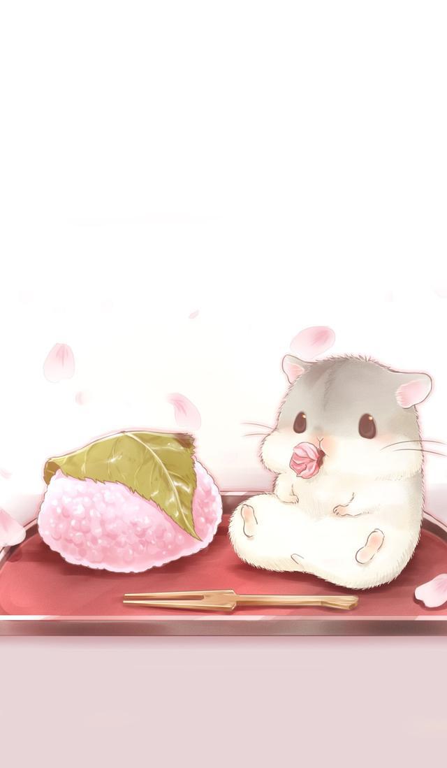 高清无水印壁纸都是超可爱的卡通版小仓鼠快快收去做壁纸吧