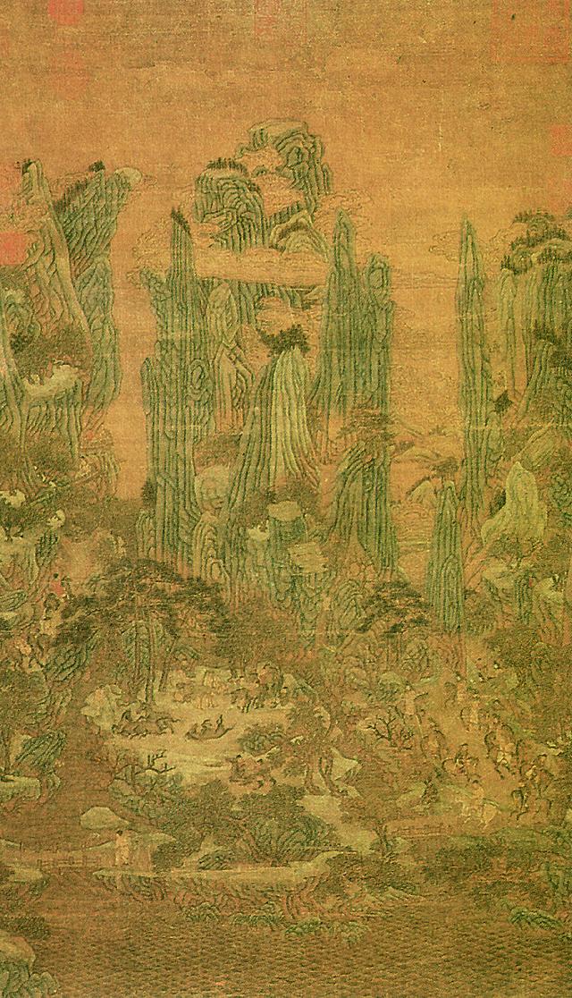 青山绿水大师,小李将军,李昭道作品欣赏