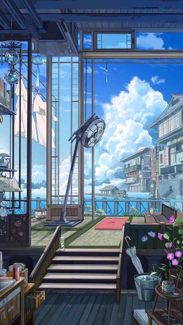 动漫高清无水印壁纸来袭,原来二次元风景也可以很治愈!