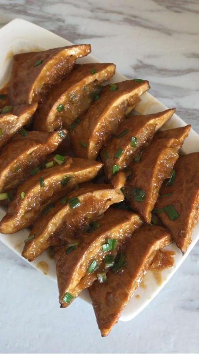 豆腐干包肉, 这样做比餐厅的好吃一百倍