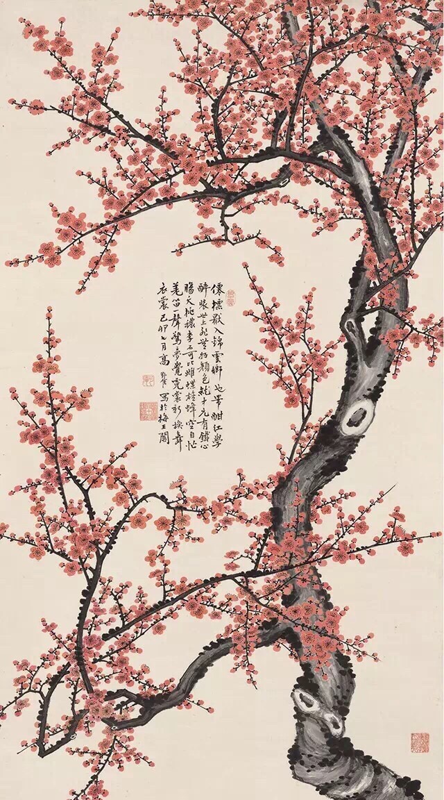 皑皑白雪醉人一剪红梅关注