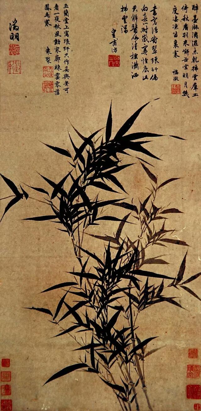 看历代名家画竹,并不难,掌握好这三点