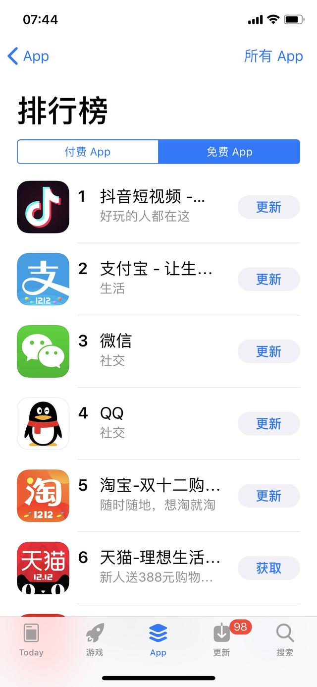 抖音憋了一个大招,就靠它在苹果商店超越了微