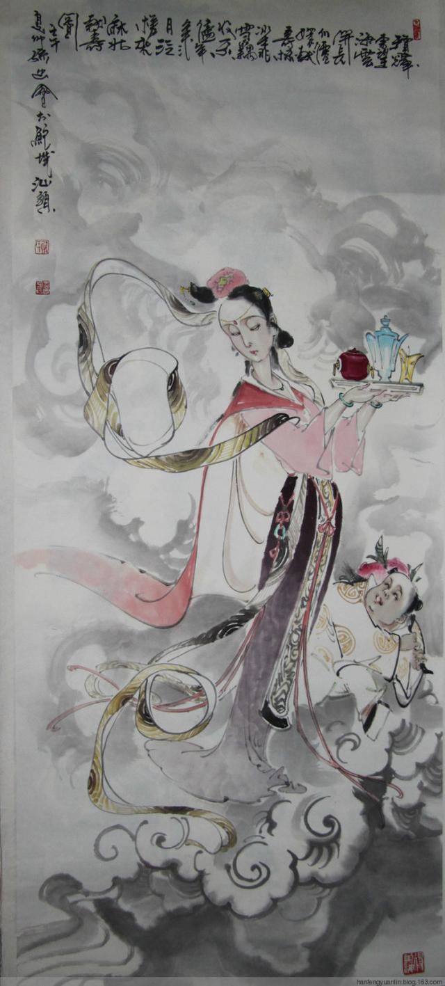 心中有仙佛笔下写神韵传统人物画名家孙忠会