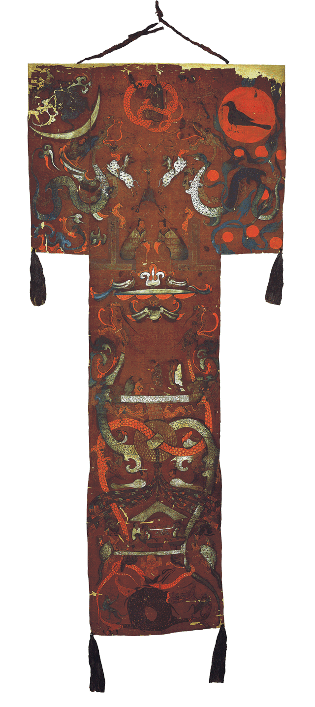 辛追墓T形帛画:穿越2000年带你“升仙”