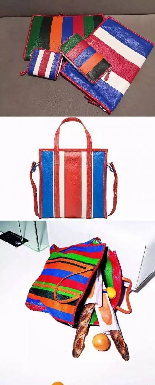 编织袋包一直被吐槽,但这款手拿款式还是蛮好看的|手袋|巴黎世家|款式