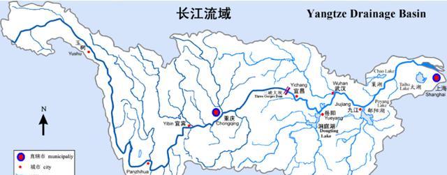 第三名:长江(6300千米)密西西比河作为高度工业化国家的中央河流大