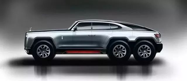 劳斯莱斯六轮suv长这样,据说还叫幽灵