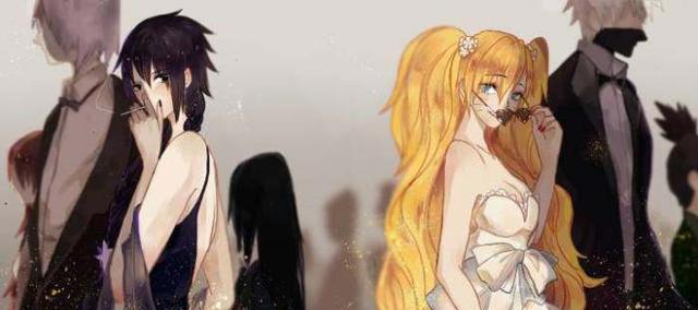 火影忍者佐鸣性转,佐助化身傲娇短发美少女,鸣人化身元气满满的双马尾