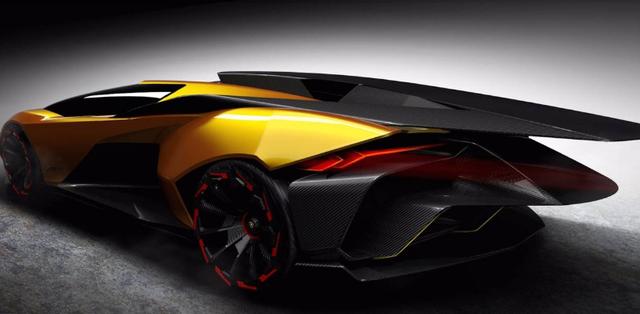 兰博基尼概念超级跑车,在美国麻省理工学院首次亮相!