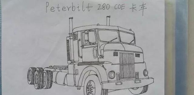 peterbilt 280 coe卡车斯卡尼亚r730卡车系列