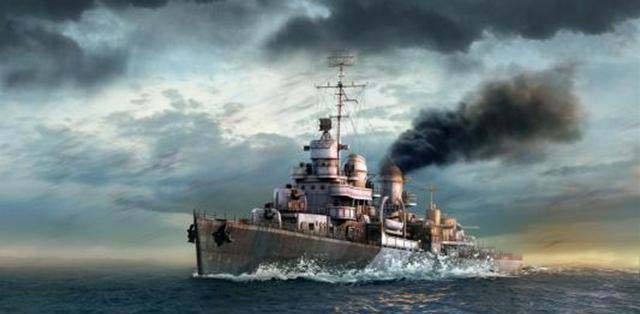 德国潜艇击沉英国航母图片