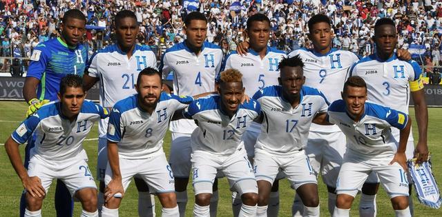 历届世界杯洪都拉斯合照