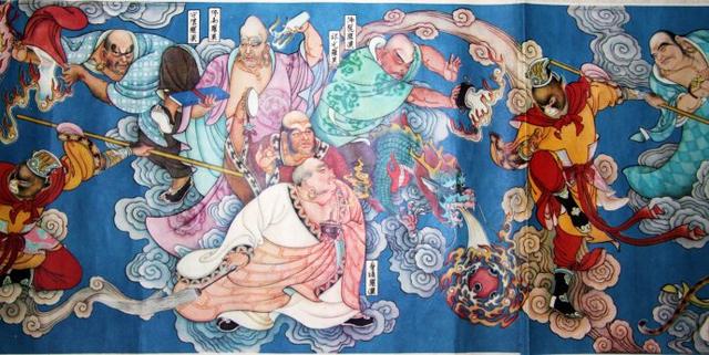心中有仙佛笔下写神韵传统人物画名家孙忠会