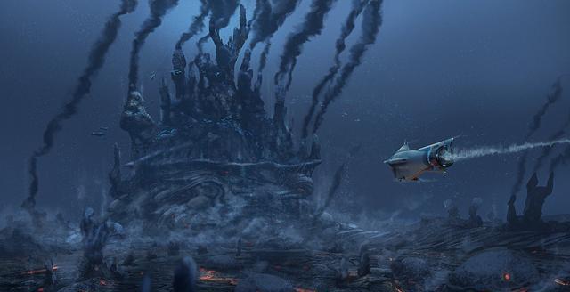 外太空的深海探险深海迷航游戏壁纸赏