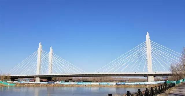 北京首座双塔双索面斜拉桥—潮白河复兴大桥通过关键检测
