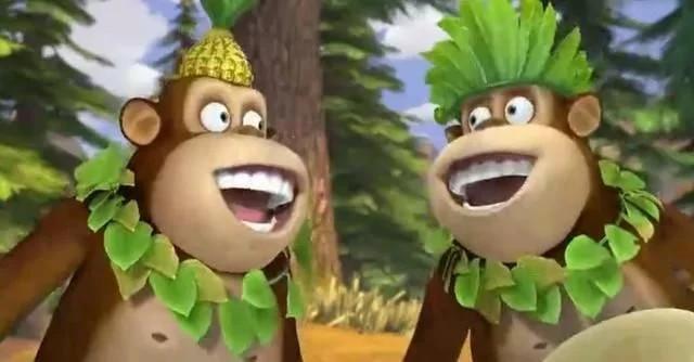 熊出没中的5对双胞胎动物唯独熊大熊二差别最大