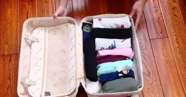 裤子这么叠,省空间翻不乱