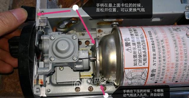 拆解修复岩谷品牌气罐便携炉岩谷卡式炉