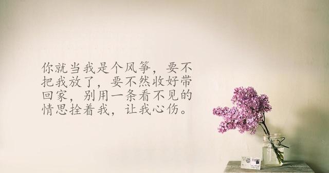当爱情渐行渐远,多么痛的的领悟,句句都是心碎的声音!