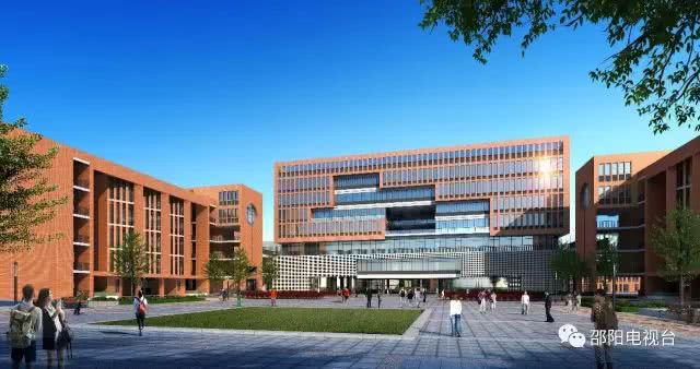 即将投入使用的邵阳市一中新校区长什么样?先来一睹为快!