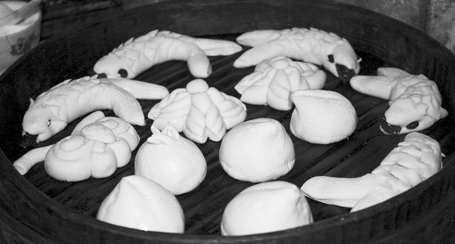 那些年,咸阳老舅们送的花狗馍