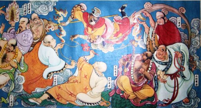 心中有仙佛笔下写神韵传统人物画名家孙忠会