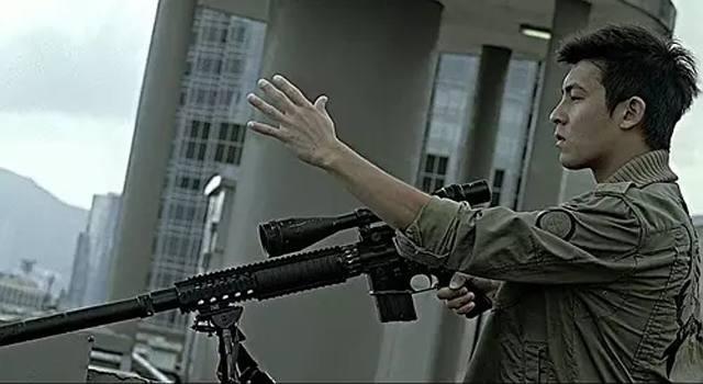 刘德华的手枪,陈冠希的狙,论持枪造型谁最帅,网友:张杰不服!