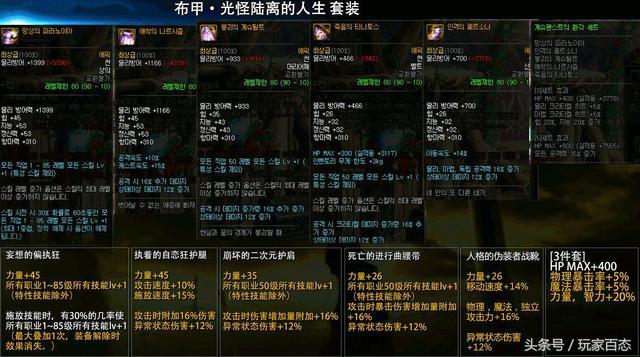 DNF韩服改版后布甲b套强无敌, 修罗本命套地