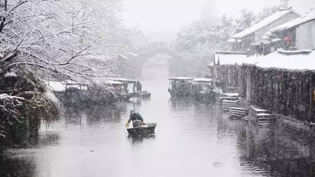 中國8大古鎮成了雪景天堂