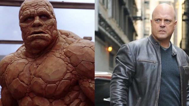 迈克尔·切克利斯曾在老版的《神奇四侠》中扮演石头人,当年福克斯