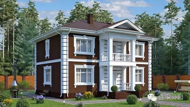 12x12米别墅户型,经典田园,造价23万!