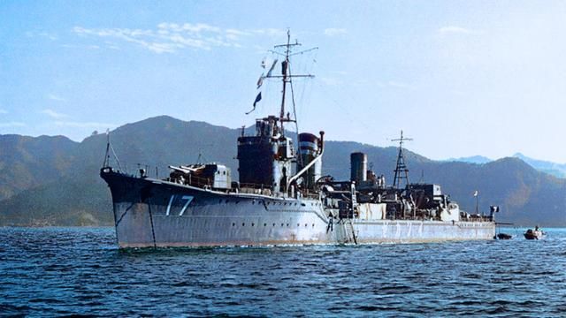 矶风意即"吹向海滩的风",是阳炎级的驱逐舰.