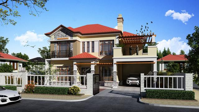 20套农村2层自建房,兼顾中式设计欧式风格,这样的房子才最美!