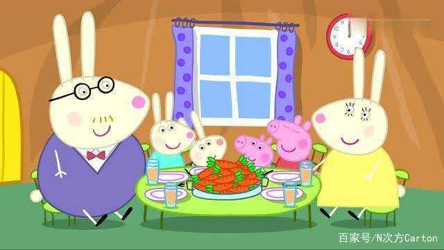 小猪佩奇让家长担忧的3个画面胡萝卜除了吃不能干别的了
