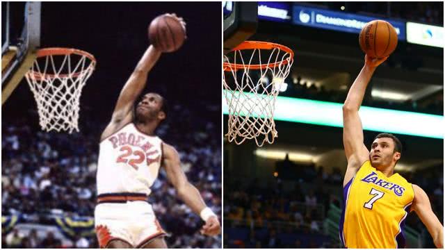 正文       还有今年在扣篮大赛上大放异彩的小拉里南斯,他白的简直不