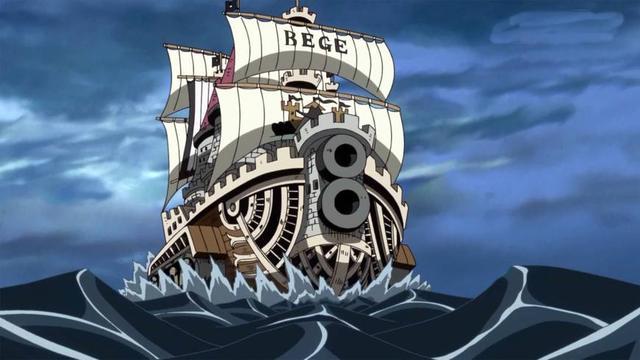 海贼王中最个性的7艘海贼船贝拉米的弹簧号最个性也很尴尬