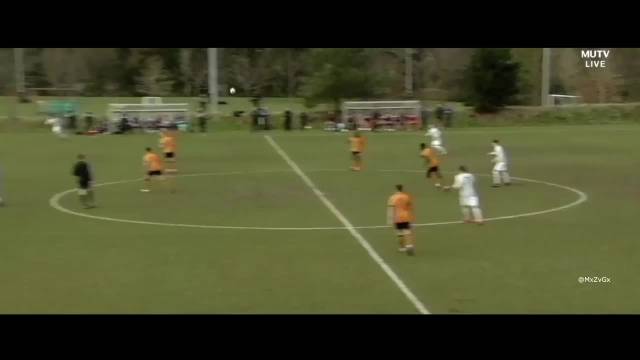 【U18】曼联2比0狼队,青木全场集锦 两粒进球