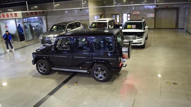 天津港豪車,2016奔馳g350,比g500有更強的通過性-新浪汽車