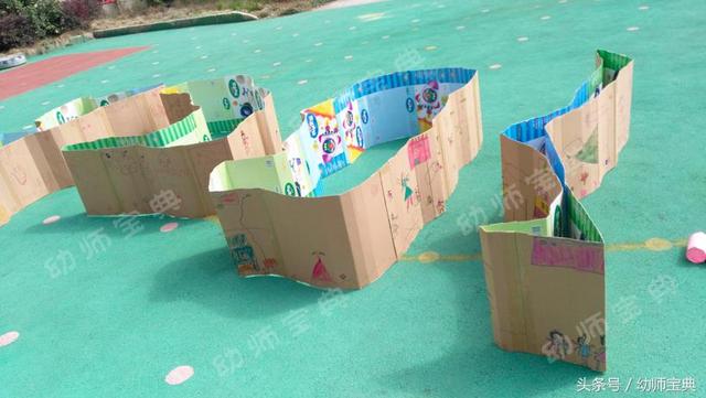 幼儿园自制体育器械|最常见的材料,打造适合孩