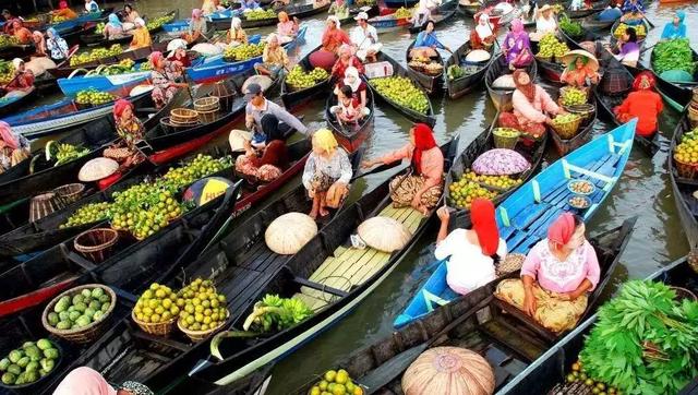 世界最有烟火气息的水上集市,你去过几个?